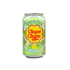 Chupa Chups Melon & Cream Flavour Sparkling Can 345ml