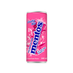 Mentos Fruity Mix Non-sparkling Drink Can 240ml