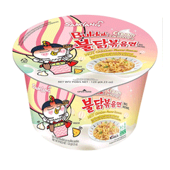 Samyang Cream Carbonara Hot Chicken Flavor Ramen Big Bowl 120g