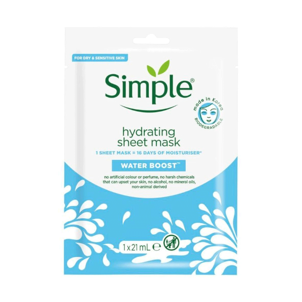 Simple Hydrating Sheet Mask 21ml