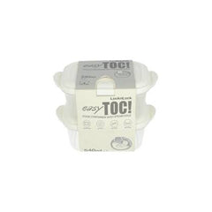Lock & Lock Easy Toc Food Container With Steam Hole 540mlx2 Hle313s2