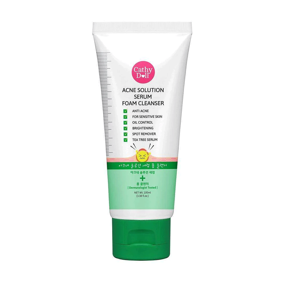 Cathy Doll Acne Solution Serum Foam Cleanser 100ml