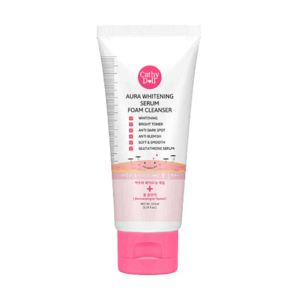 Cathy Doll Aura Whitening Serum Foam Cleanser 100ml