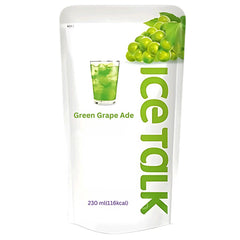 Ice Talk drink pouch Green Grape Ade 230ml