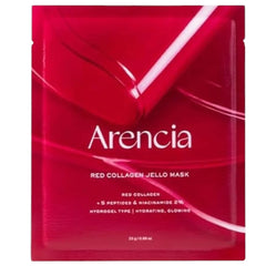 Arencia Red Collagen Jello Sheet Mask 25G