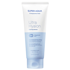 Missha Super Aqua Ultra Hyalron Cleansing Foam 200ml