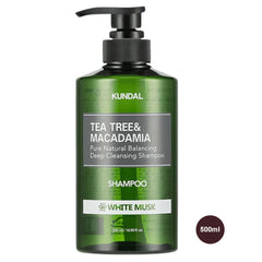 Kundal Tea Tree & Macadamia Deep Cleansing Shampoo White Musk 500Ml