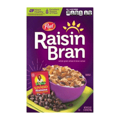 Post Raisin Bran Whole Grain Wheat & bran Cereal 708g