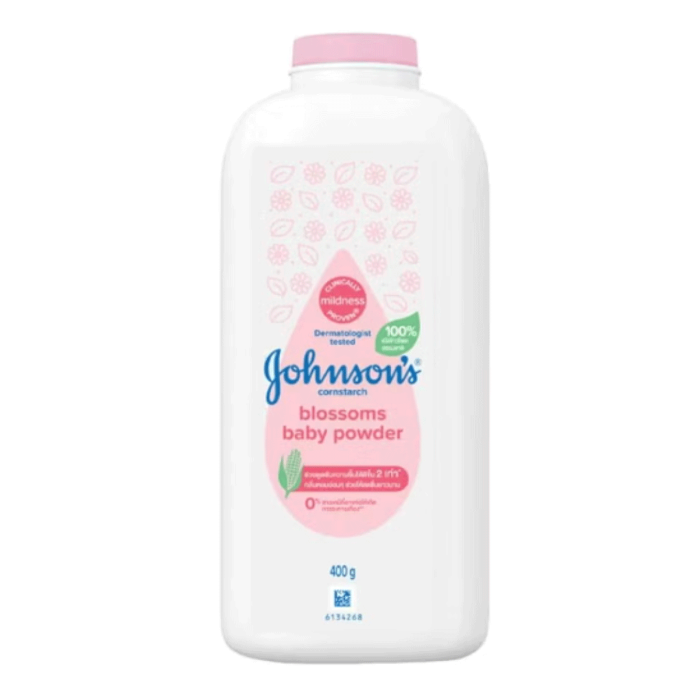 Johnsons Cornstarch Blossoms Baby Powder 400g