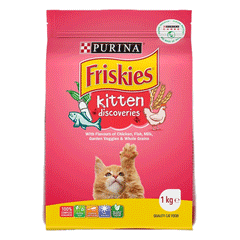 Friskies Kitten Discoveries Cat Food 1kg