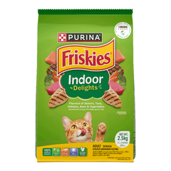 Friskies Indoor Delights Adult Cat Food 2.5kg