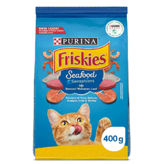 Friskies Sea Food Sensation Cat Food 400g