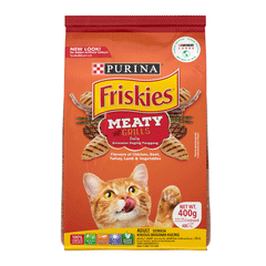 Friskies Meaty Grills Adult Cat Food 400g