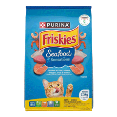 Friskies Seafood Sensations Adult Cat Food 2.5kg