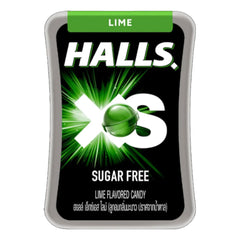 Halls Xs Lime Flavored Sugar Free 15g