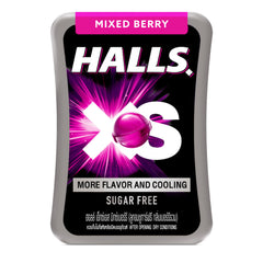 Halls Xs Mixed Berry Flavoured Sugar Free 15g