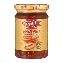 Suree Sambal Oelek - Groun Pickled Chilli 227g