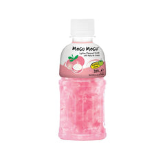 Mogu Mogu Lychee Flavored Drink, With Nata De Coco, 320ml