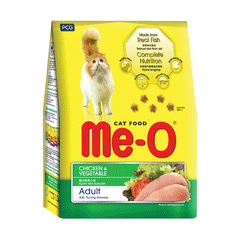 Me-o Cat Food Chicken & Vegetable 450g