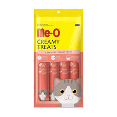 Me-o Creamy Treats Salmon Flavour 4 Sachets