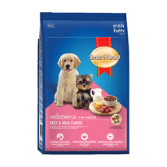 Smartheart Puppy Food Beef & Milk Flavor 15kg