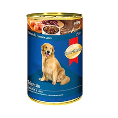 Smartheart Dog Food Chicken & Liver 400g