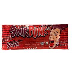 Sour Punk Candy Stick Strawberry Flavour 20g