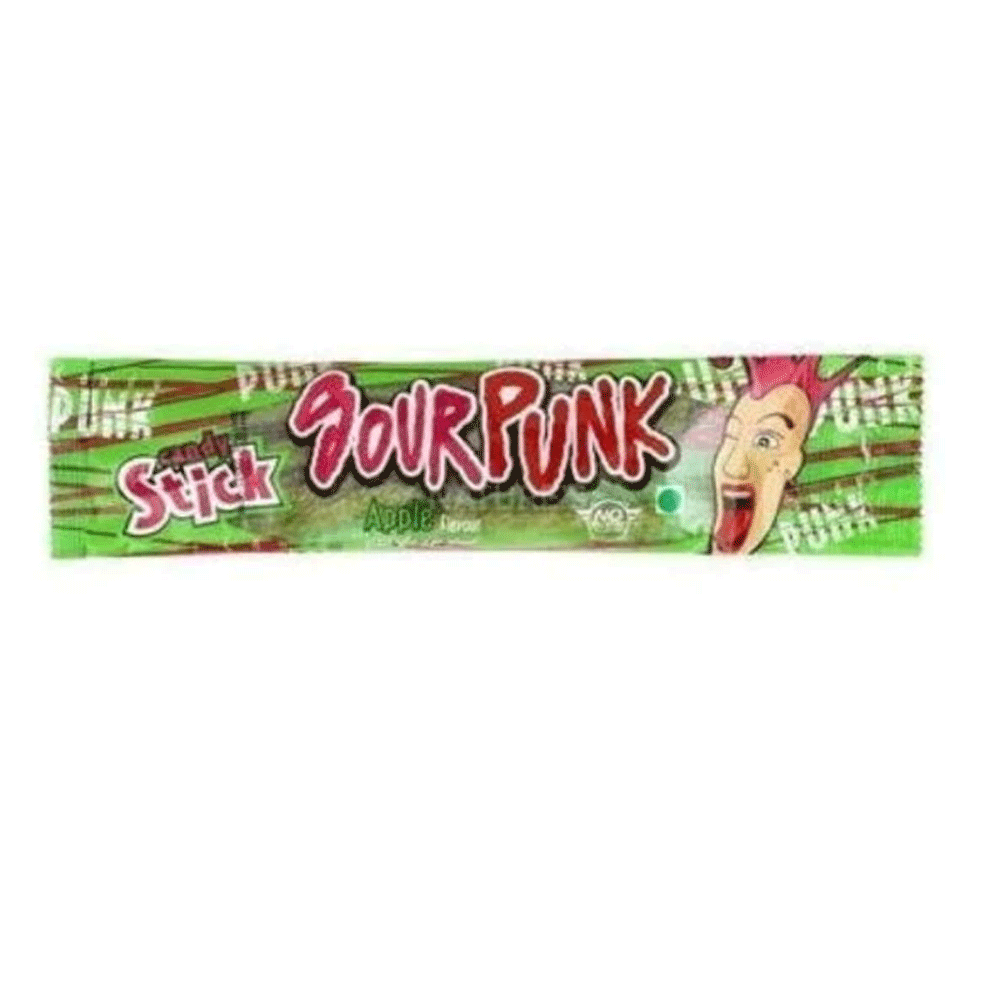 Sour Punk Candy Stick Apple Flavour 20g