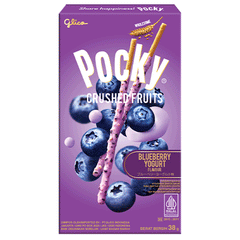 Pocky Crushed Fruit Blueberry Yogurt Sticks 38g