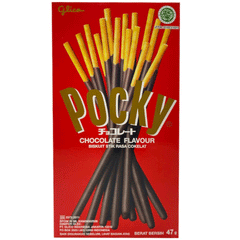 Pocky Chocolate Flavour Biscuit Stik 47g