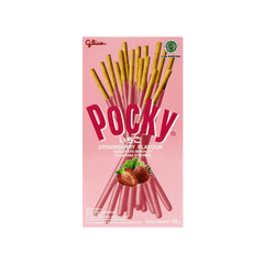 Pocky Strawberry Flavour Bicuit Stick 45g