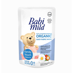 Babi Mild Organic Family Touch Baby Fabric Wash Refill 570ml