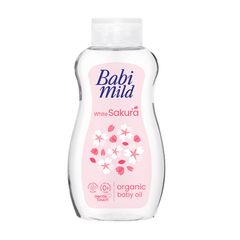 Babi Mild White Sakura Organic Baby Oil 100ml