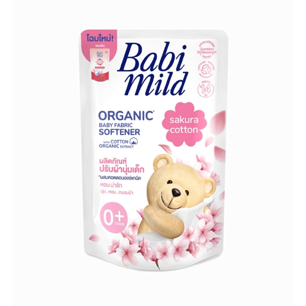 Babi Mild Organic Sakura Cotton Softener Refill 570ml