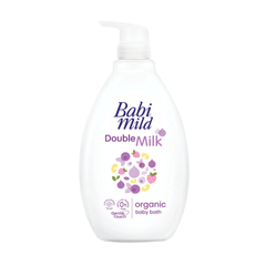 Babi Mild Double Milk Organic Baby Bath 800ml