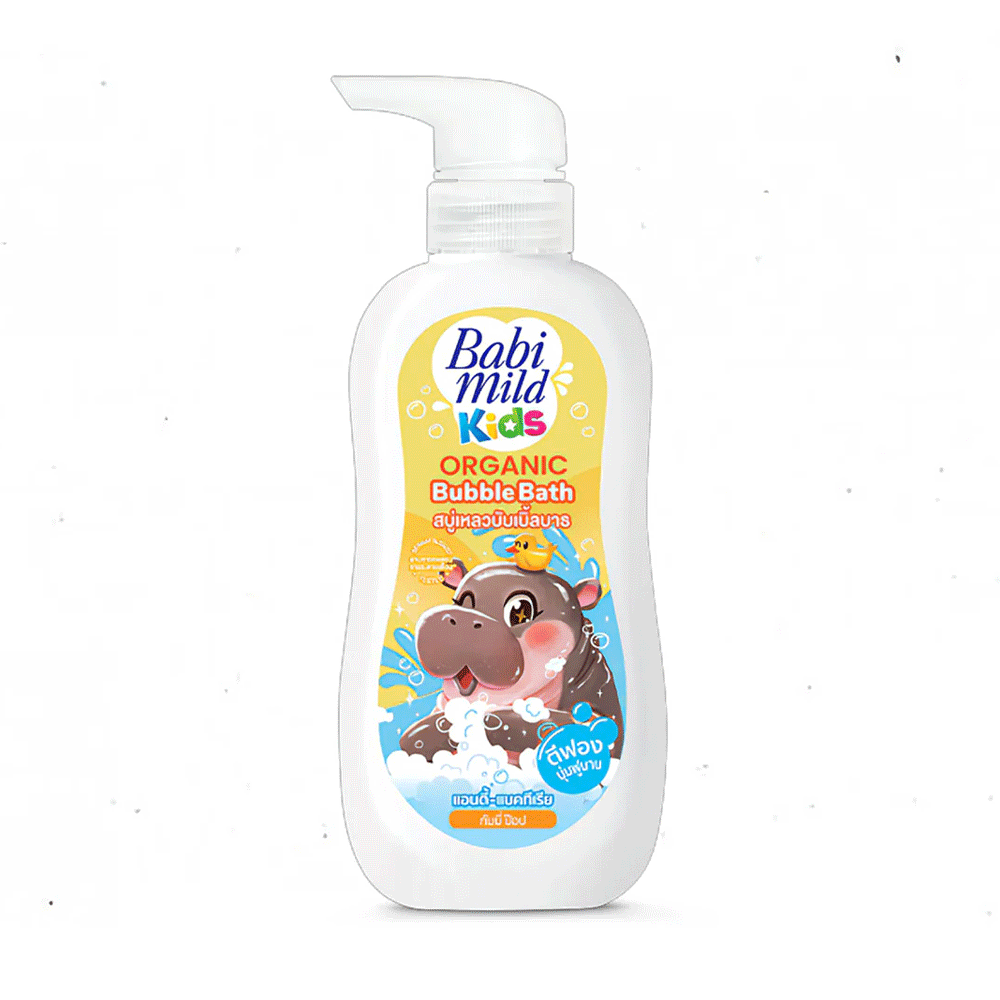 Babi Mild Kids Organic Bubble Pipo Flavor Scent Bath 400ml