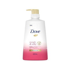 Dove Shampoo Straight & Silky 680ml