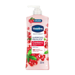 Vaseline Super Food Cranberry Body Lotion 320ml