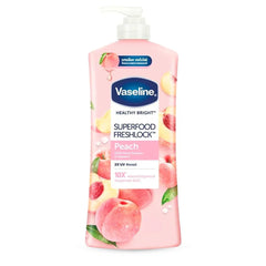 Vaseline Super Food Fresh Lock Peach Body Lotion 500ml