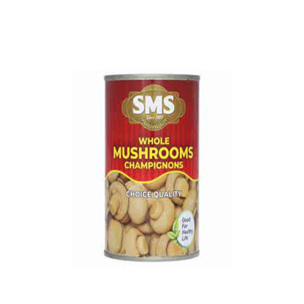 Sms Straw Mushrooms Whole Tin 400g