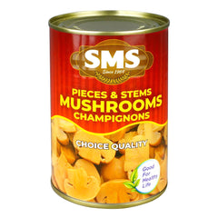 Sms Straw Mushrooms Whole Tin 400g