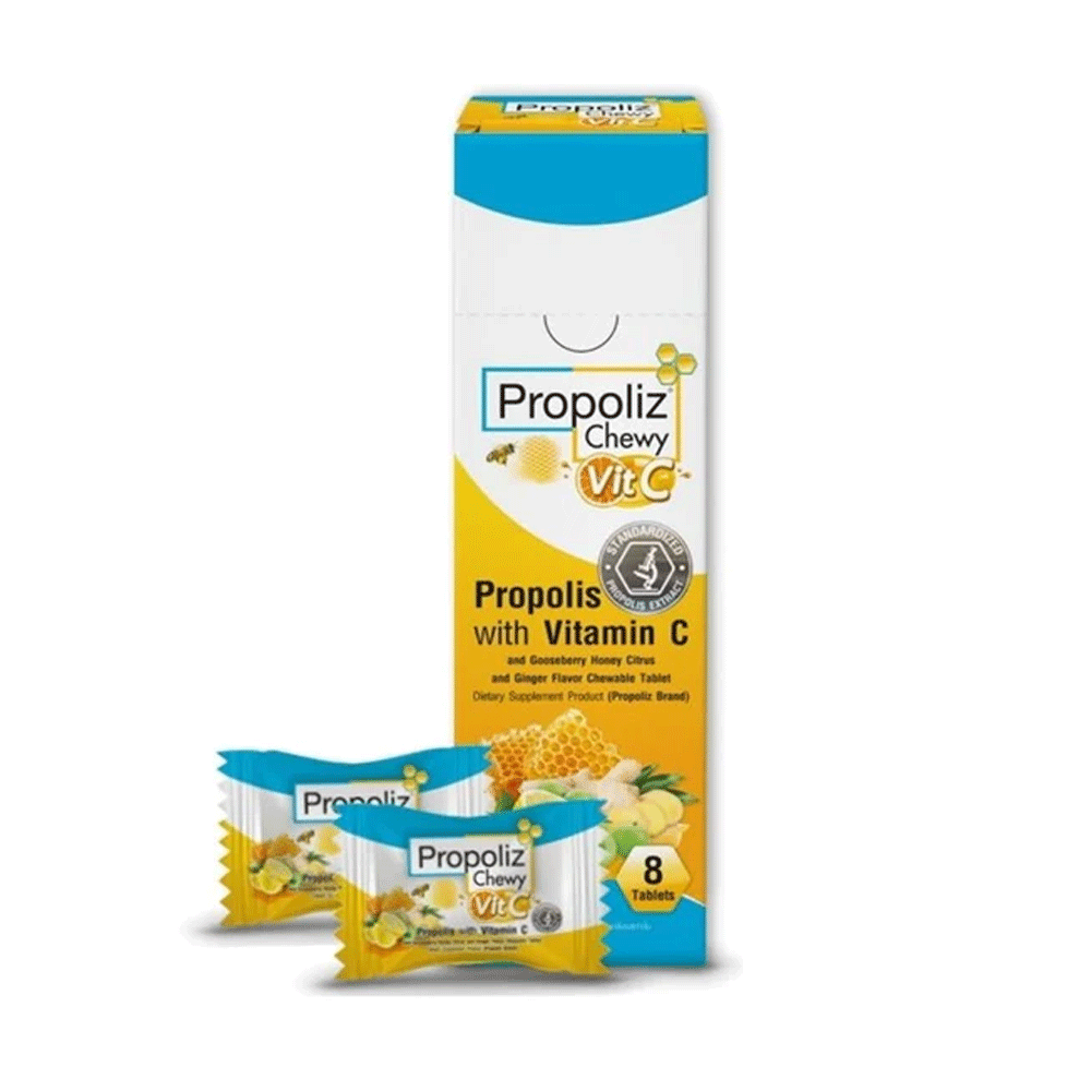 Propoliz Chewy Vitamin C Tab 8s Box