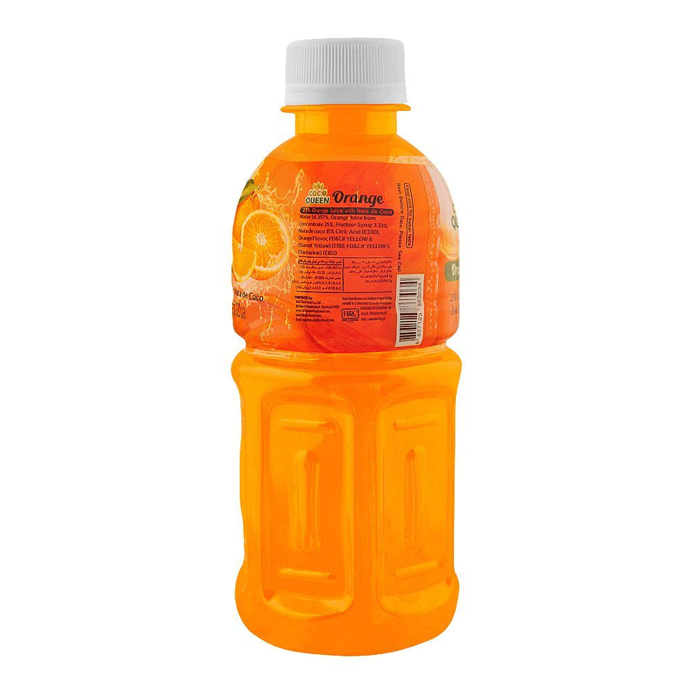 Coco Queen Orange Juice With Nata De Coco 320ml