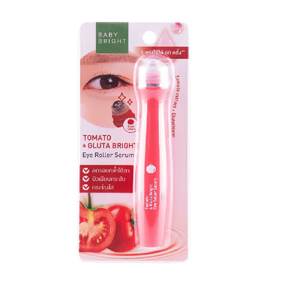 Baby Bright Tomato & Gluta Bright Eye Roller Serum 15ml