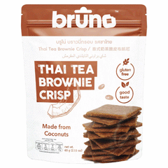 Bruno Thai Tea Brownie Crips Biscuits 60g