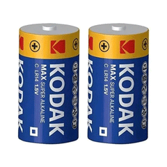 Kodak Max Super Alkaline Battery C Bp-2