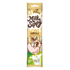Milk Sippy Bead Straws Vanillla 30g