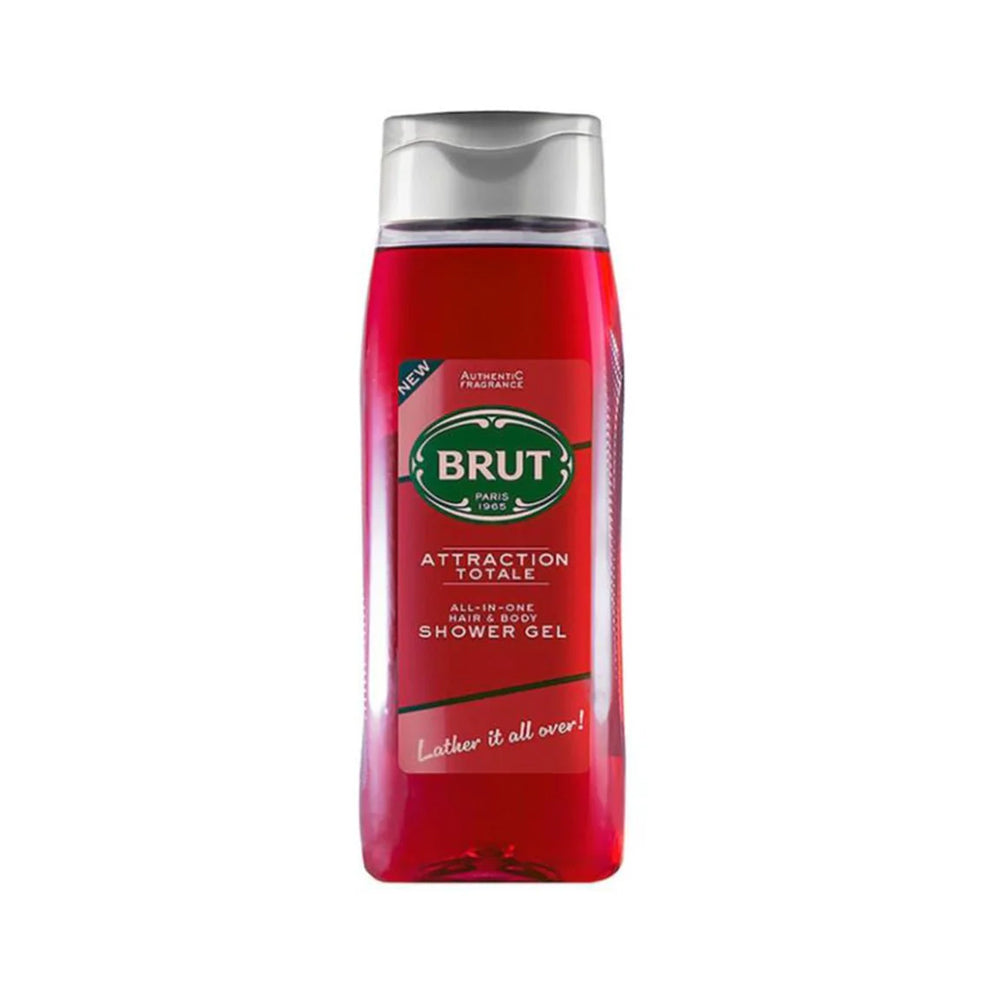 Brut Attraction Totale All In One Shower Gel 500ml