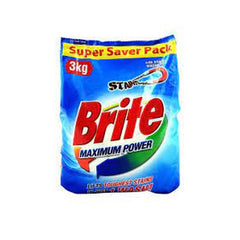 Brite Washing Powder Maximum Power 3 Kg