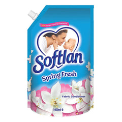 Softlan Spring Fresh Fabric Conditioner Pouch 1ltr
